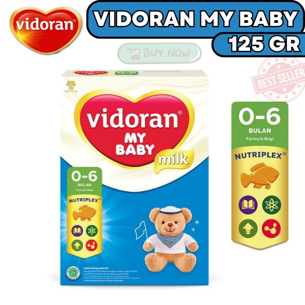 Gambar VIDORAN MY BABY 0 - 6 BULAN & 6 - 12 BULAN 125gr / NUTRIPLEX - 0-6 bulan dari JTRUST undefined Tokopedia