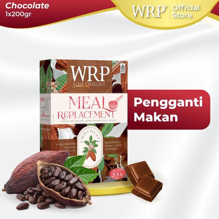 Gambar WRP Meal Replacement Chocolate 200g - Pengganti Makan dari Shanice undefined Tokopedia