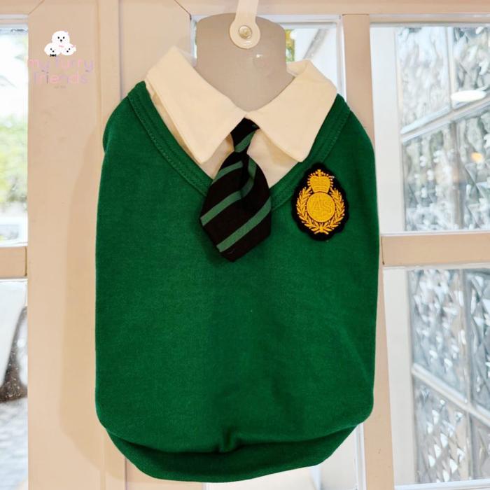 Gambar Korean School Uniform for dogs baju seragam sekolah anjing MADE IN KOREA - Male, XL dari Myfurryfriends.id undefined Tokopedia