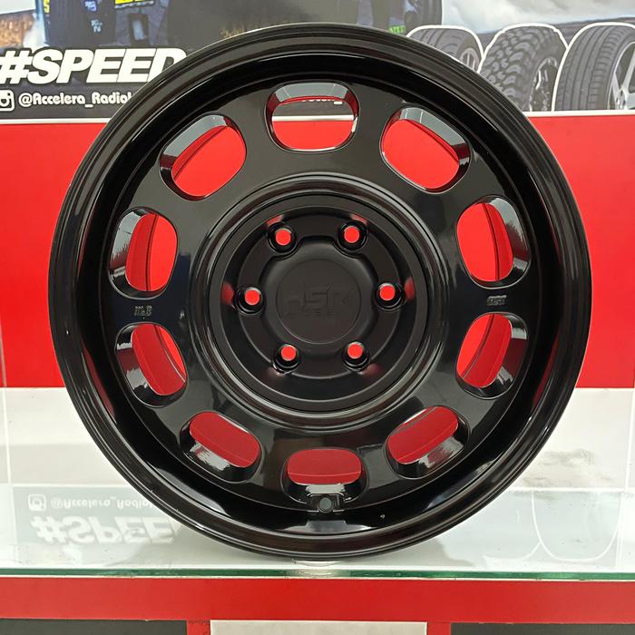 Gambar Velg hsr model kaleng ring 17 lebar 9 et 15 |velg mobil pajero, fortuner, hardtop, triton ring 17 - Hitam dari HSR.MEDAN undefined Tokopedia
