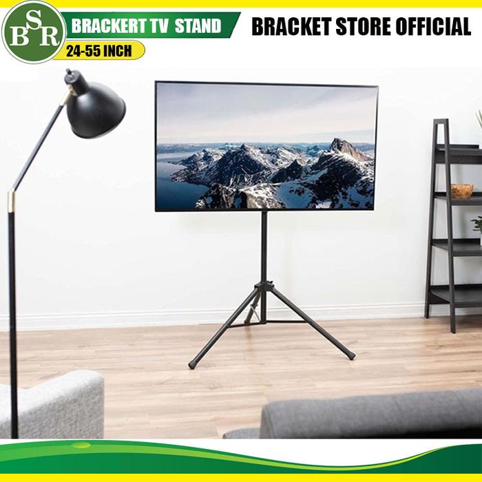 Gambar Bracket Stand Tripod TV LED 24 32 40 43 50 55 inch - 24-40 INCH dari BSR.BRACKET STORE OFFISIAL undefined Tokopedia