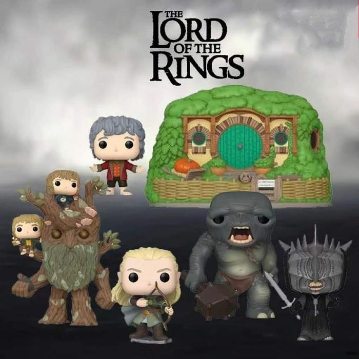 Jual Funko Pop Lord of the Rings Legolas Bilbo Cave Troll