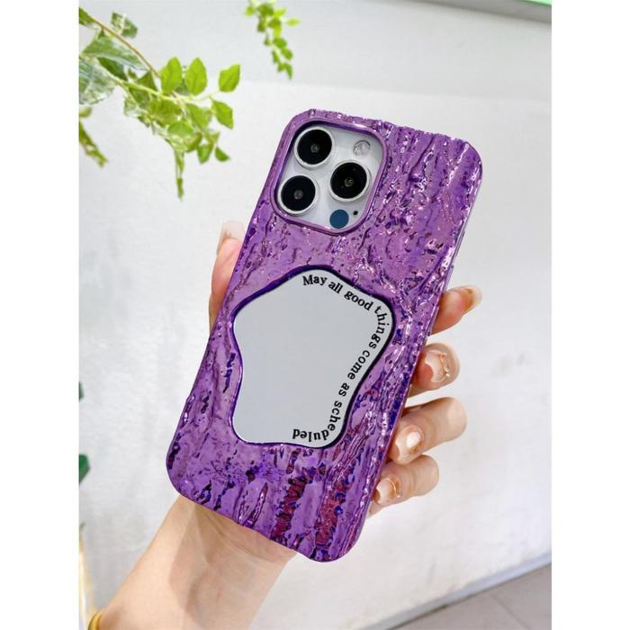Gambar Case iPhone X XS XR 11 12 13 14 15 Pro Max Casing Mirror Fashion Luxury Creative Phone Premium - Purple, iPhone 12 dari IMPORTIR55 undefined Tokopedia
