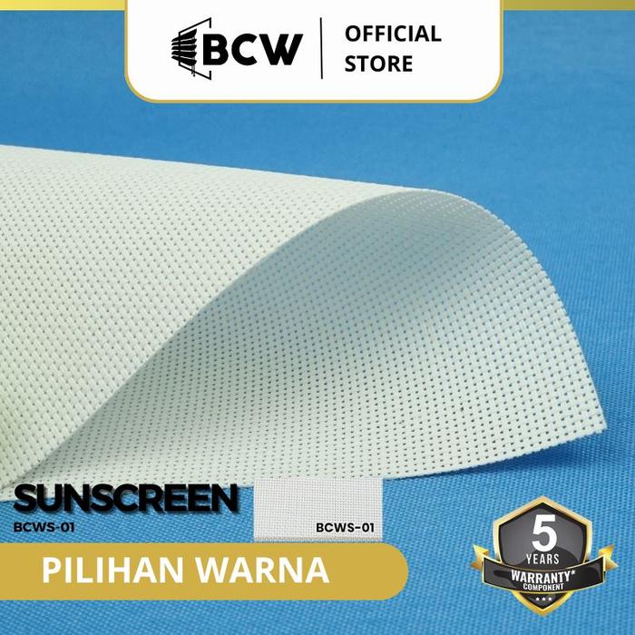 Gambar Roller Blind Indoor Sunscreen Non Headrail - Tirai Gulung - Tirai Minimalis - Gorden Jendela - Ukuran Custom - BCW - BCWS-01, 38 dari BCW INDONESIA_NEW undefined Tokopedia