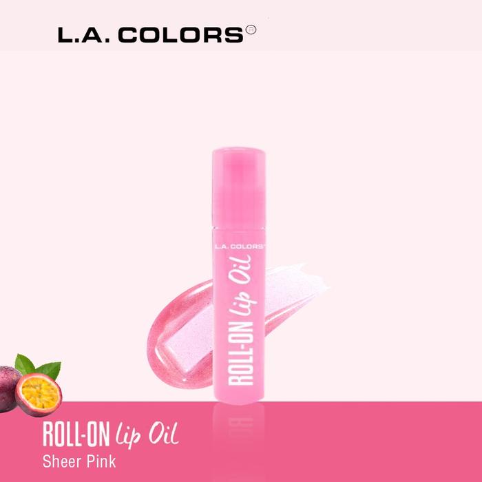Gambar L.A Colors Roll On Lip Oil - Lip Seruml Lip Oil Roll on Serum Pelembab - Sheer Pink dari Acnoc Indonesia undefined Tokopedia