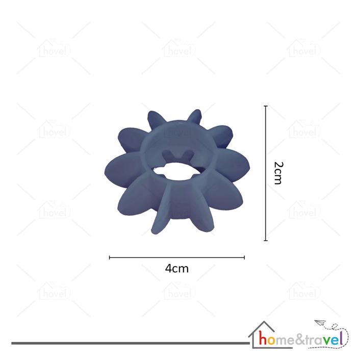 Gambar HOVELSHOP Laundry Ball Silicone Magic Washing Bola Karet Pembersih Pakaian Mesin Cuci Anti Kusut - Abu-abu, TanpaBubblewrap dari Hovel Shop undefined Tokopedia