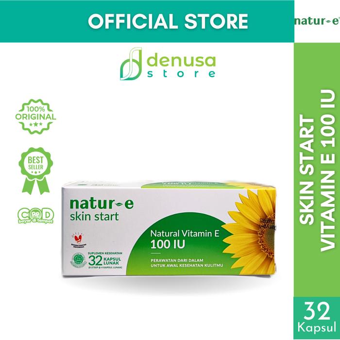 Gambar Natur-E Skin Start Active Beauty Advanced White Natural Vitamin E 100 300 IU 1 Kotak 16 32 Kapsul - Skin Start, 32 Kapsul dari Apotek Denusa Store undefined Tokopedia