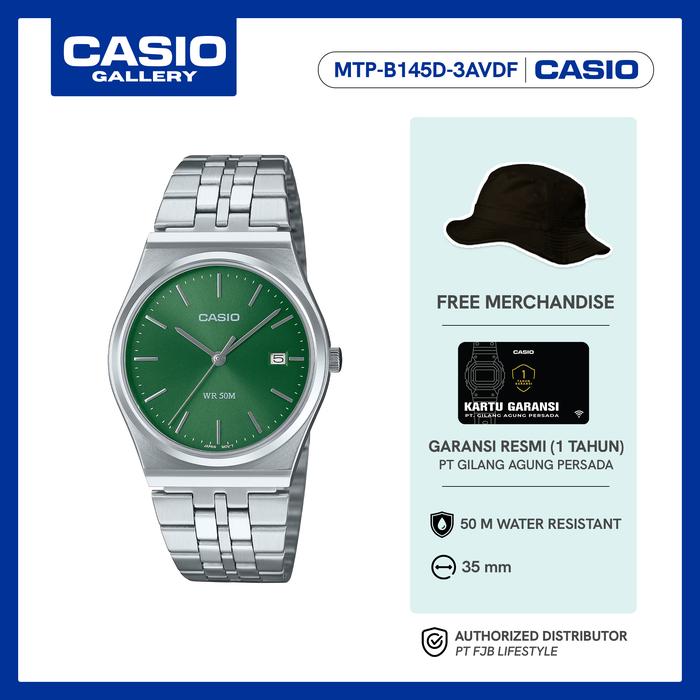 Gambar Jam Tangan Pria Casio General MTP-B145D-3AVDF Analog dari Casio Gallery Indonesia undefined Tokopedia