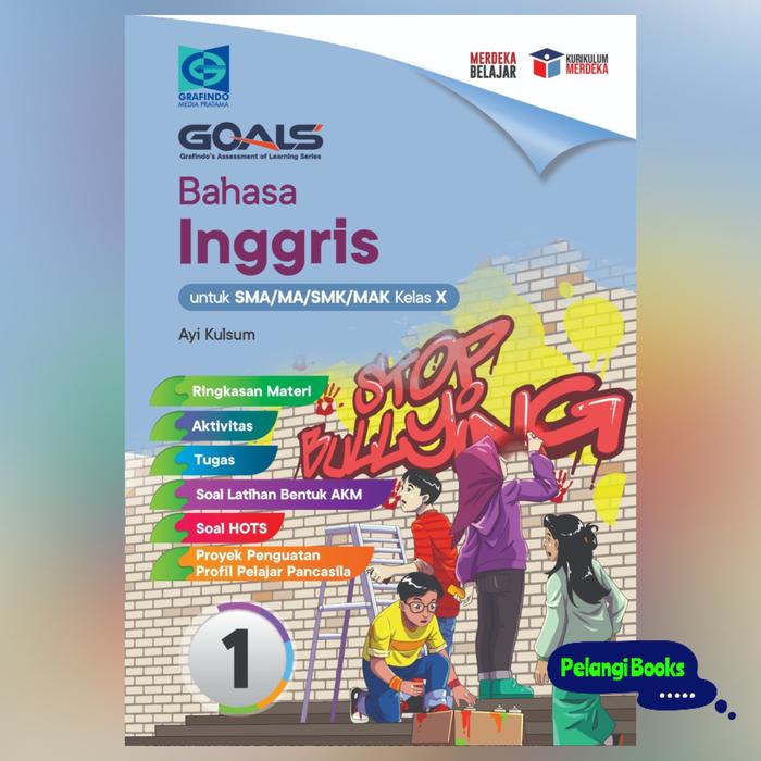 Gambar BUKU GOALS BAHASA INGGRIS SMA/MA KELAS 10 11 12 KURIKULUM MERDEKA GRAFINDO - BHS INGGRIS 10 dari Pelangi Books undefined Tokopedia