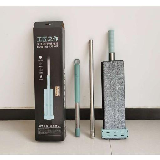 Gambar Alat Pel Lantai Material Stainless Steel -ABS - Kain Microfiber - PEL TARIK dari LIVESHOP110 undefined Tokopedia