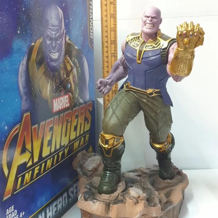 Gambar THANOS ACTION FIGURE JUMBO TINGGI 46 CM - Super jumbo dari Figure99 undefined Tokopedia