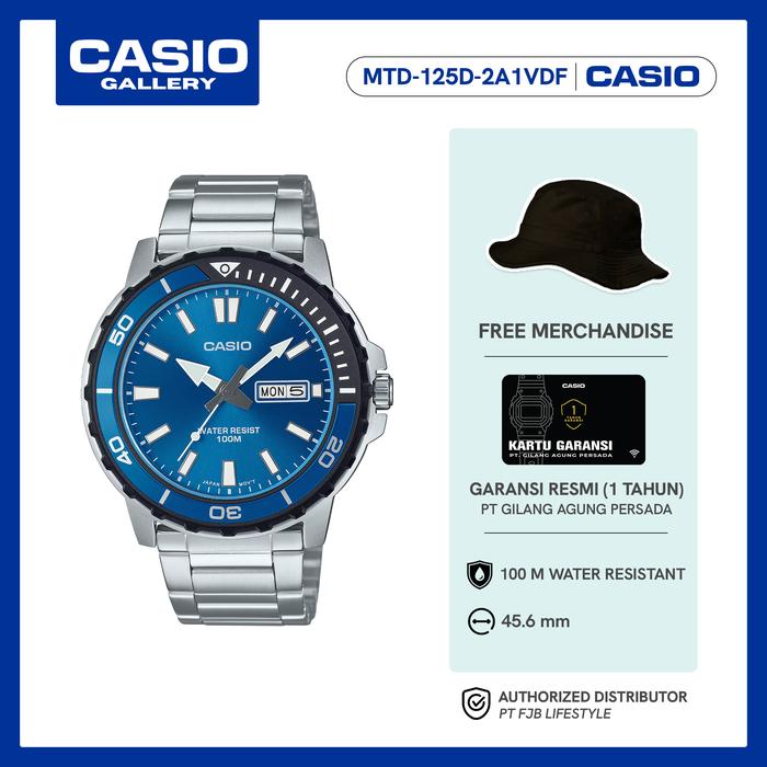 Casio Watches Casio 125d Promo Jam Tangan Casio General MTD