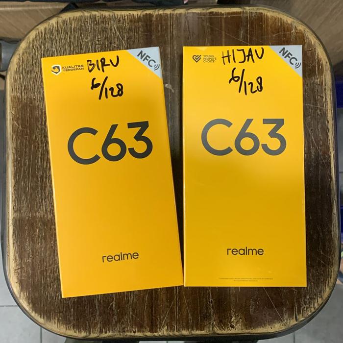 Gambar realme C63 NFC 6/128 GB Garansi Resmi - Biru Kulit dari HAKACELL undefined Tokopedia