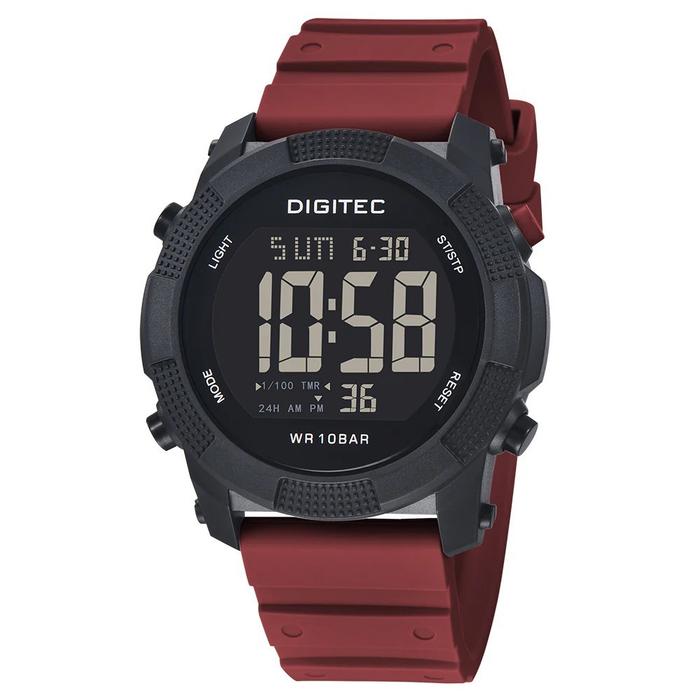 Gambar DIGITEC DG-5189T Jam Tangan Pria Sport Digital Water Resist - Merah dari FMSTORE-SBY undefined Tokopedia