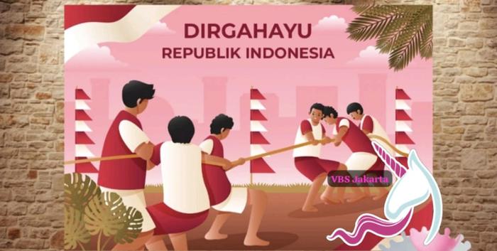 Jual BACKDROP HUT RI 17 AGUSTUS ULANG TAHUN JAKARTA REPUBLIK INDONESIA ...