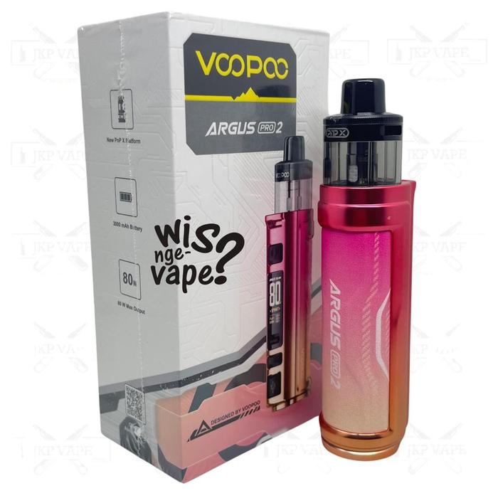 Gambar Voopoo Argus Pro 2 80W 3000mAh - Pod Mod Kit Argus Pro V2 - Modern Red dari JKP Vape Store undefined Tokopedia