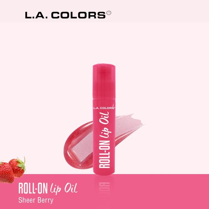 Gambar L.A Colors Roll On Lip Oil - Lip Seruml Lip Oil Roll on Serum Pelembab - Sheer Berry dari Acnoc Indonesia undefined Tokopedia