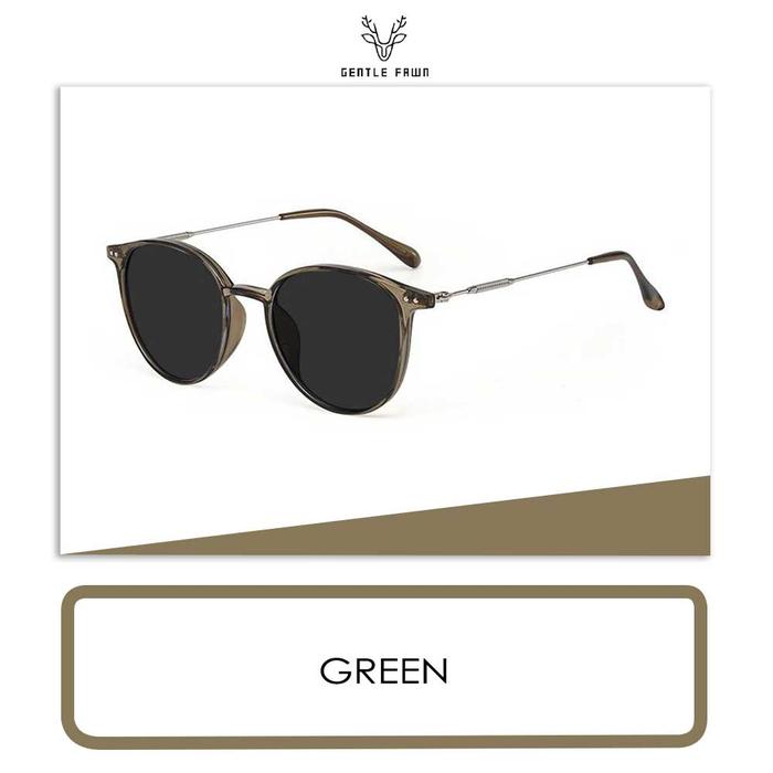 Gambar Gray Pink Kacamata Sunglasses Anti UV 400 Anti Silau Bahan TR90 Metal Kuat Bentuk Oval Fashion Pria Wanita Terbaru 2123 - GREEN dari Gray Pink undefined Tokopedia