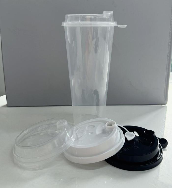 Gambar Gelas PP Inject 25pcs Gelas Plastik Bening 380ml 500ml - Tanpa Tutup - 700ml (24oz) dari Libra Pack undefined Tokopedia
