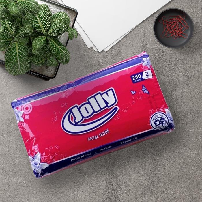 Gambar Tissue Jolly 2 ply ISI 250 sheets TERMURAH DAN BERKUALITAS - 1 dari Abiyan Shop_NEW undefined Tokopedia
