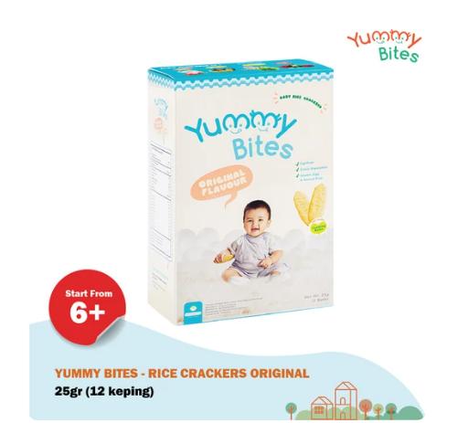 Gambar Yummy bites rice crackers 25 g - Asin dari Thestarclick undefined Tokopedia