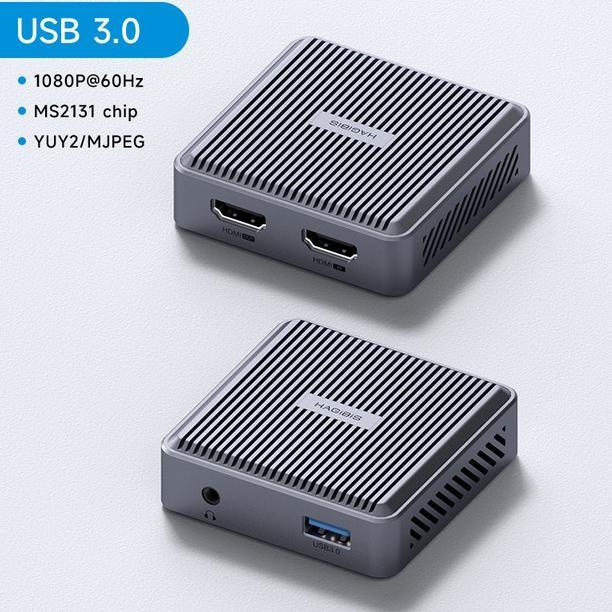 Gambar HAGIBIS 4K HDMI VIDEO CAPTURE CARD OUT FOR GAME RECORD LIVE STREAMING - USB 3.0 dari wulanmart55 undefined Tokopedia
