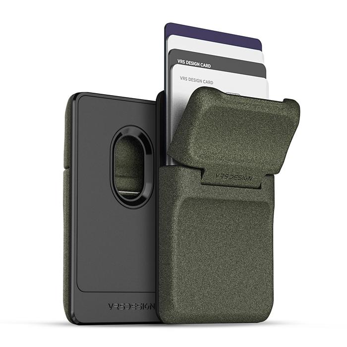 Gambar MagSafe Card Slot VRS Mag Grip Flip Magnetic Wallet Kartu - Sandstone Khaki dari GET-WID undefined Tokopedia