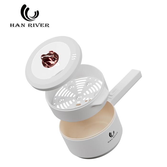 Gambar HAN RIVER panci listrik 1.5L Kompor listrik pintar Pelajar/Asrama - Putih dari HANRIVER undefined Tokopedia