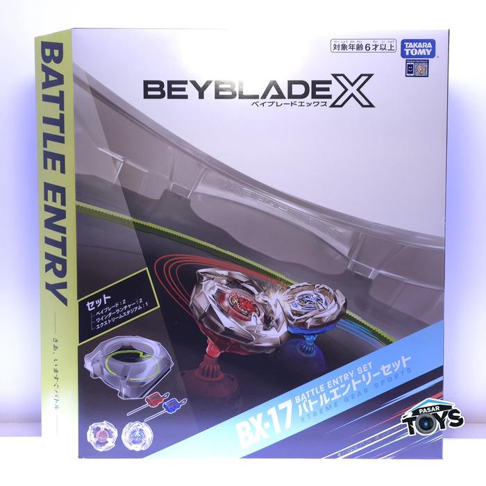 Gambar Beyblade X Battle Entry Set with Stadium BX-17 BeybladeX Takara Tomy dari PasarToys undefined Tokopedia