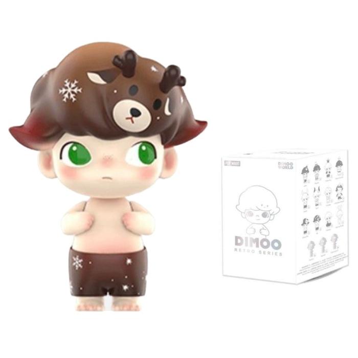 Jual Action Figure Pop Mart DIMOO ELK PopMart Retro Brown - Kota ...