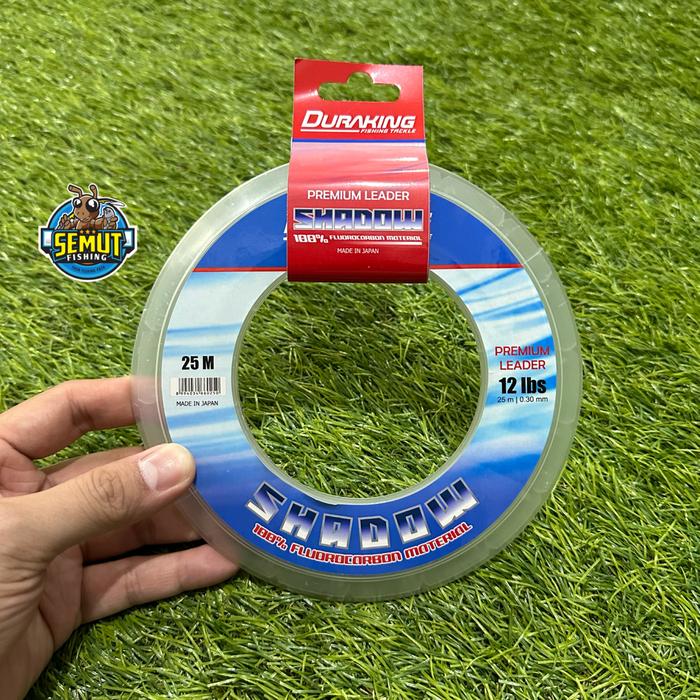 Gambar LEADER DURAKING SHADOW 100% FLUOROCARBON MATERIAL MADE IN JAPAN 25METER DAN 50METER - 25M 12LB 0.30MM dari Semut Fishing undefined Tokopedia