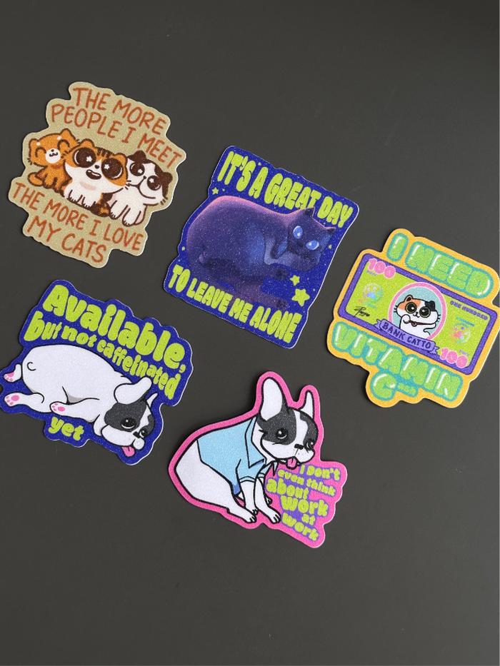 Gambar Sticker Meng-Stress x Mpi glitter - SEMUA STICKER dari Popejoyy undefined Tokopedia