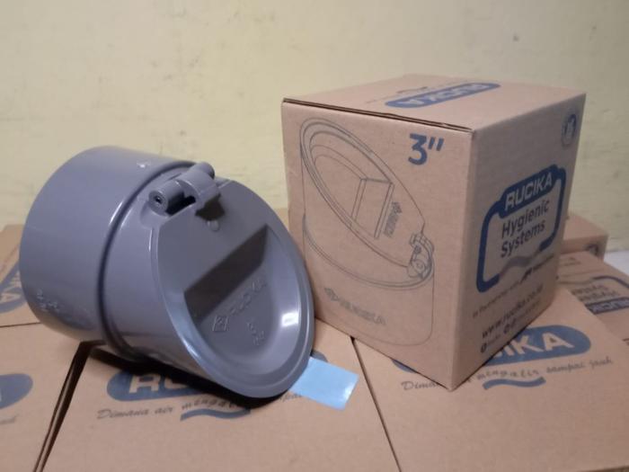 Gambar Backflow Valve Rucika 3 Inch Katup Satu Arah 4 inc 2 inchi Ori Anti Tikus Selokan - 3 inch dari ATHODA undefined Tokopedia