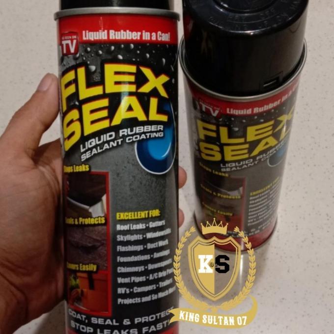 Gambar PPC Cat Spray penambal bocor 396 Gr Flex Seal TERBARU - Hitam USA dari elektric store 2 undefined Tokopedia