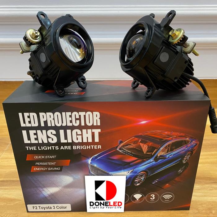 Gambar LAMPU BILED FOGLAMP PROJECTOR HONDA OVAL 2 INCH HRV,JAZZ,BRIO DLL - HONDA dari Done LED undefined Tokopedia