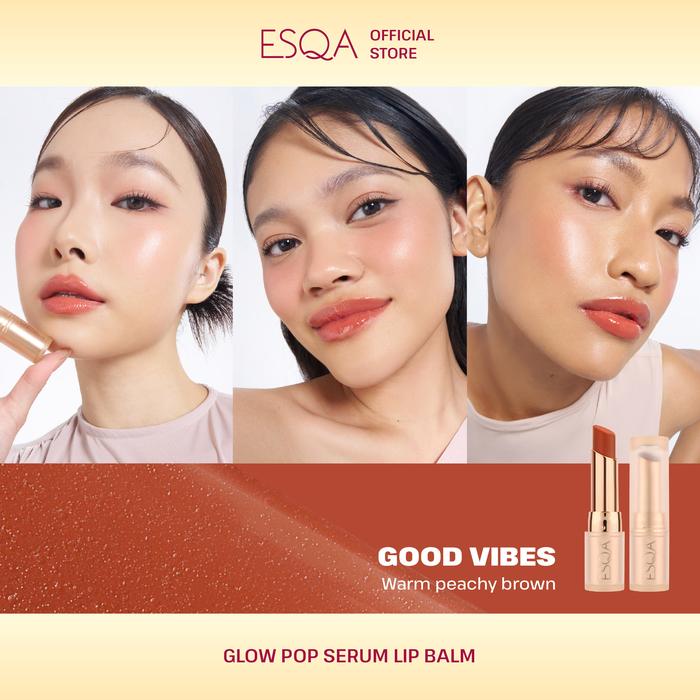 Gambar ESQA Glow Pop Serum Lip Balm - Good Vibes dari Esqa Cosmetics undefined Tokopedia