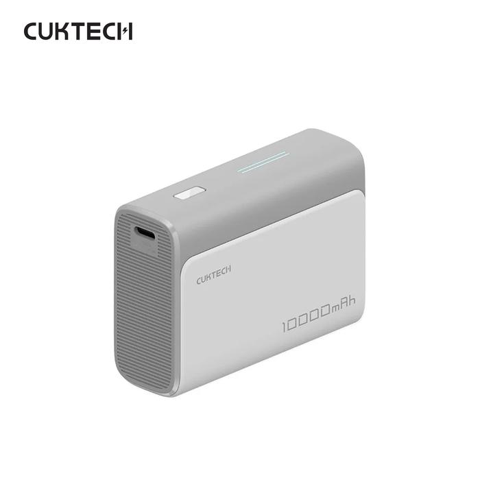 Gambar Cuktech Pocket Power Bank 10000mAh 30W USB Type-C Fast Charging - Grey dari Cuktech Indonesia Shop undefined Tokopedia