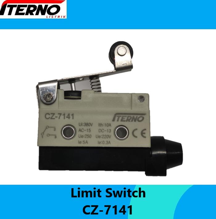 Jual Limit Switch CZ-7141 Micro Switch Setara D4MC-2020 CZ7141 Iterno ...