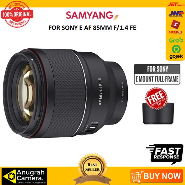 Samyang Af 85mm F14 Fe Ii Sony E Fullframe Samyang Af 85 F14 Fe Ii