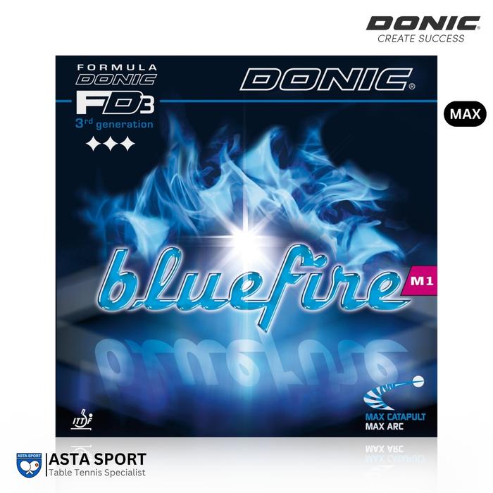 Gambar DONIC Bluefire M1 Karet Pingpong Rubber Tenis Meja - Hitam dari Asta Sport Donic Store undefined Tokopedia