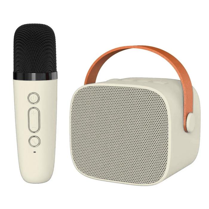 Gambar Speaker Bluetooth 2 Mic 1 Set Karaoke Speaker KTV Wireless K12 - MIC 1 Putih A dari HPX Official Store undefined Tokopedia
