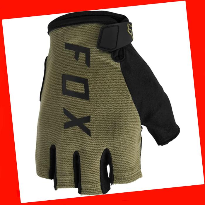Jual FOX RANGER SHORT GEL GLOVES BARK FOX SARUNG TANGAN SEPEDA