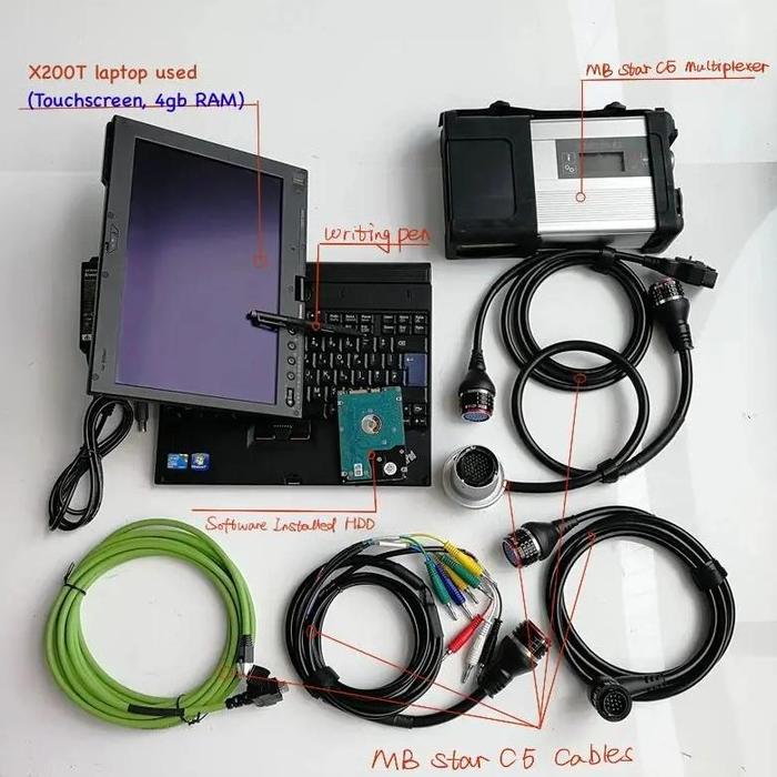 Gambar Diagnostic Auto Tool MB STAR C5 SD Connect 2023 Software HHT/D.AS/X/D. dari Pinnacle Velocity undefined Tokopedia