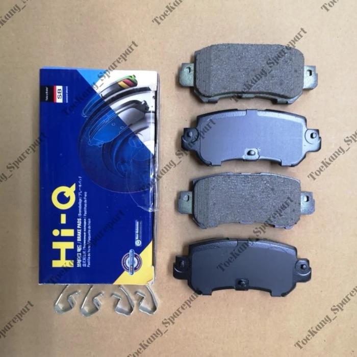 Gambar Kanvas Rem Brake Pad BELAKANG Mazda 2 SkyActiv HiQ - Hi-Q dari ToekangSparepart undefined Tokopedia