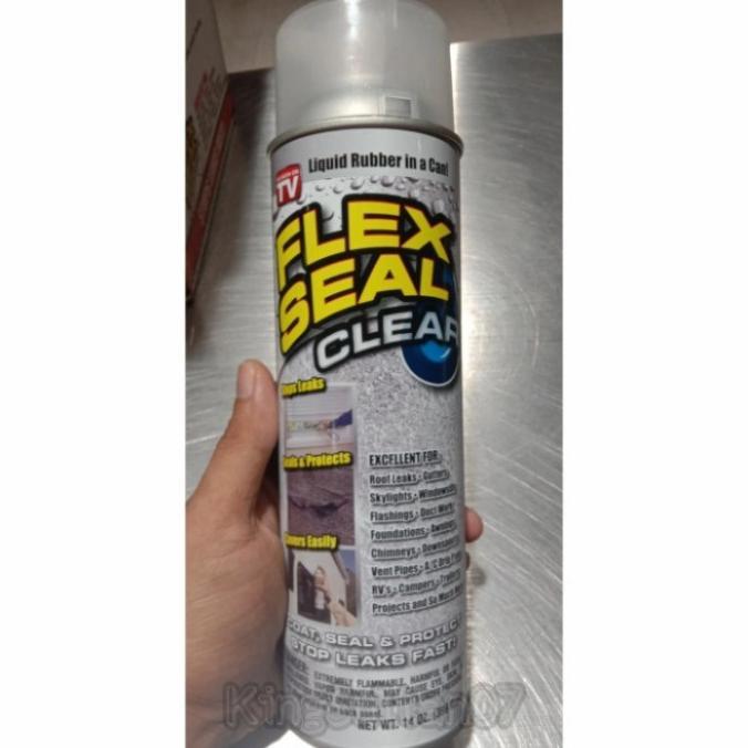 Gambar PPC Cat Spray penambal bocor 396 Gr Flex Seal TERBARU - Clear USA dari elektric store 2 undefined Tokopedia