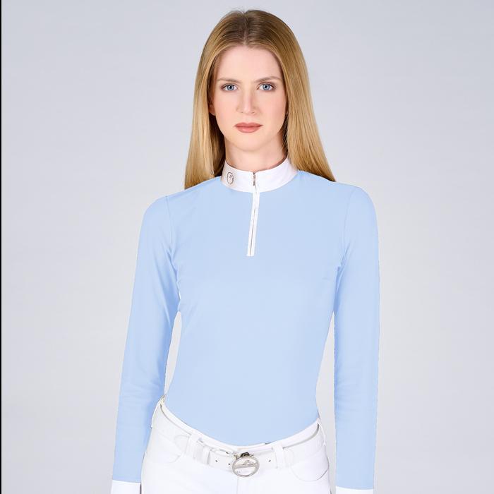 Gambar Vestrum SS24 Mahon LS Show Shirt - Light Blue, S dari BTS Tack Shop undefined Tokopedia