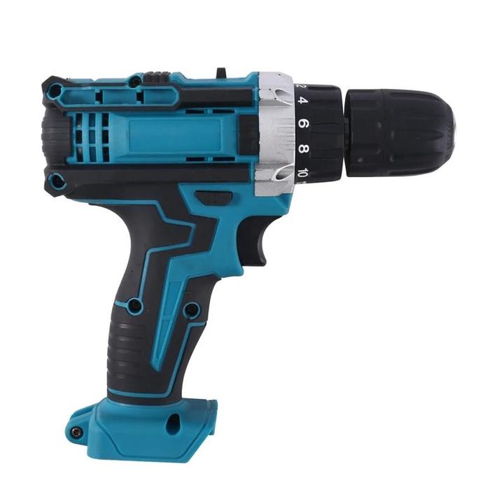 Gambar Impact Drill Cordless Electric Screwdriver 13Mm 25+3 Power Tool Electr dari Vibranzo undefined Tokopedia