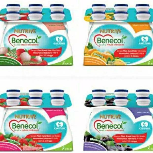 Gambar Harga Bagus NUTRIVE BENECOL 6 x 100ml Menurunkan Kolesterol - Blackcurrant BA dari isqtiqomahmall undefined Tokopedia