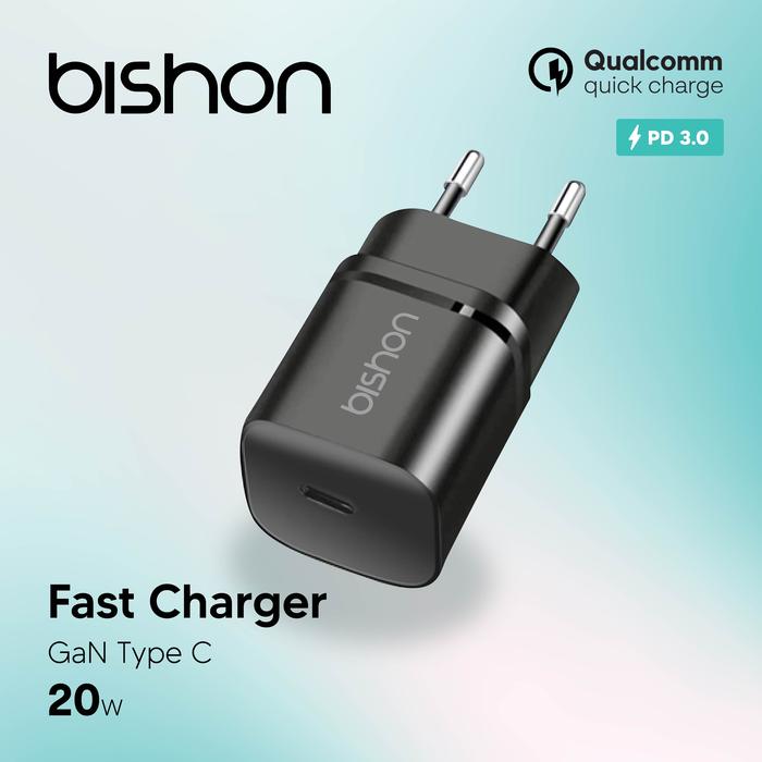 Gambar Bishon Kepala Charger 20W - Quick Charge PD 3.0 Fast Charging Untuk Handphone Earphone Smartwatch Smartphone Android Tablet Ipad Iphone Samsung - Hitam dari Bishon_NEW undefined Tokopedia