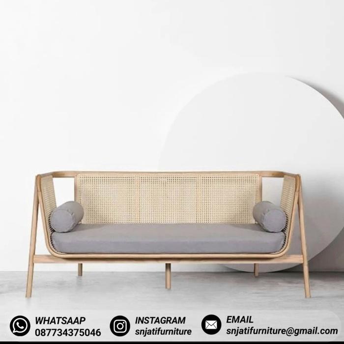 Jual Kursi Sofa Rotan Kayu Jati Minimalis Sofa Rotan Minimalis Sofa